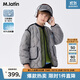M.Latin/馬拉丁童裝兒童羽絨夾克24冬新款男女大童羽絨服 中灰 130cm