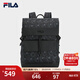 FILA 斐樂(lè )官方男士背包2025冬新款時(shí)尚休閑翻蓋雙肩包書(shū)包電腦包 滿(mǎn)印一-ZA XS