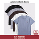 Abercrombie & Fitch經(jīng)典小麋鹿圖案男裝25夏季5件組合套裝重磅短袖T恤124-5045 灰色多色 M (180/100A)