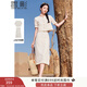 香影波西米亞風(fēng)鏤空套裝裙子女2025夏季新款米色流蘇半身裙兩件套 米色 均碼 S