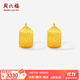 周六福（ZLF）  黃金耳飾女款5G足金經(jīng)典拉沙車(chē)花耳環(huán)圓環(huán) 計(jì)價(jià) 2.83g