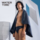 WATERTIME/水川 速干游泳浴巾運動健身毛巾兒童吸水快干沙灘浴巾成人毛巾