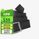 PATAGONIA男士Tech Web Belt 野外救生腰帶118cm鋁合金扣頭巴塔哥尼亞59194 FGE-灰色
