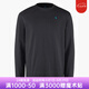 KLATTERMUSEN攀山鼠10422根源Logo版男款長袖T恤-Root Logo LS Tee M's Raven渡鴉黑 XL