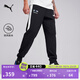 彪馬（PUMA）BMW寶馬賽車(chē)防風(fēng)拒水運動(dòng)長(cháng)褲衛褲男子休閑針織褲 624138 黑色-01 XL (185/82A)