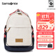 新秀麗（Samsonite）雙肩包大學(xué)生男女大容量電腦包書(shū)包時(shí)尚背包\QU8 紅色/藍色【24L大容量】