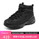 斯凱奇（Skechers）2022秋季高幫鞋女厚底松糕保暖舒適百搭167569 BBK全黑色 38 