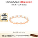 施華洛世奇（SWAROVSKI）  MATRIX 戒指 經(jīng)典閃亮輕奢飾品女 鍍玫瑰金色 52mm-12號 5366583