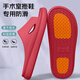 稻草人手術(shù)室拖鞋男女室內居家用孕婦防滑專(zhuān)用浴室抗菌洗澡涼拖 紅40-41