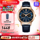西鐵城（CITIZEN）手表 光動(dòng)能日期星期顯示時(shí)尚休閑男表情人節禮物 BU4033-18L