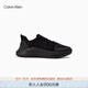 Calvin Klein Jeans男士復古舒適簡(jiǎn)約輕便ck網(wǎng)面厚底跑步鞋運動(dòng)鞋禮物YM00905 0GT-太空黑 40