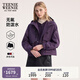Teenie Weenie【雙棲彩殼】小熊女連帽外套25秋加絨兩件套戶(hù)外夾克 紫色 S