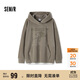 森馬（Semir）史努比系列衛(wèi)衣女中長款假兩件圖案冬oversize搖粒絨101724116019
