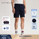 TOMMY HILFIGER【微彈直筒】夏季男裝經(jīng)典百搭商務(wù)簡(jiǎn)約休閑西褲短褲 藏青色DW5 32