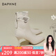 達(dá)芙妮尖頭短靴女秋季2025新款細(xì)跟小裸靴白色高跟鞋瘦瘦靴女 米色【細(xì)】 37 標(biāo)準(zhǔn)碼