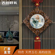 吉韻好禮客廳掛件裝飾品掛墻木雕裝飾畫(huà)古風(fēng)電視墻兩邊裝飾墻面遮丑 家和萬(wàn)事興