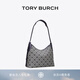 Tory Burch湯麗柏琦【七夕禮物】T MONOGRAM 提花流浪包HOBO牛角包TB 169376 Tory 海軍藍(lán)  405 OS