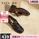 他她（TATA）情書(shū)女鞋2025年秋季新款百搭時(shí)尚瑪麗珍鞋單鞋子7JW20CA5 棕色 37
