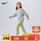 NIKE 耐克童裝男女童長(cháng)袖衛衣+長(cháng)褲2件套裝春秋兒童褲子
