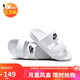 耐克NIKE外穿女拖鞋一字OFFCOURT DUO SLIDE拖鞋DC0496-100白38