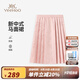 英氏（YEEHOO）兒童漢服女童馬面裙秋季國(guó)風(fēng)新中式裙子秋裝新款衣服淑女中大童裝 (南岸青梔)淺粉 140