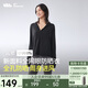 蕉下（beneunder）防曬服女黑膠透氣涼感戶外防紫外線外套AS10024漫暮黑M