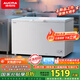 澳柯瑪（AUCMA）401升家用冰柜 商用臥式雪糕柜 冷藏柜冷凍柜轉換冷柜 頂開(kāi)大容量一級能效 BC/BD-401HNEV