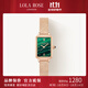 LOLA ROSE羅拉玫瑰小綠表手表女士手表生日禮物節日禮物送女朋友 LR4122-米蘭尼斯鋼帶款