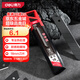 得力（deli）8刀頭SK4合金鋼美工刀片/墻紙刀壁紙刀裁紙刀片 10片黑刃18mm