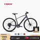 崔克（TREK）FX 3 碳纖維前叉液壓碟剎休閑通勤健身多功能自行車(chē)平把公路車(chē) 銀河灰色 門(mén)店提取 S（建議身高155-165CM） 10速