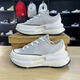 匡威（Converse）匡威Run Star新款厚底夾心男女情侶增高灰白色低幫帆布鞋/A12590C 灰白色低幫/A12590C 38.5 (240mm)