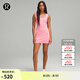 lululemon丨Ribbed Softstreme? 女士羅紋方領(lǐng)口連衣裙 LW1ESZS 櫻花粉 M
