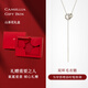 Jay羅馬雙環(huán)毛衣鏈高檔毛衣項鏈長(cháng)款吊墜衣服掛繩掛飾媽媽禮物 【山茶禮盒】古銅色