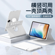 法普拉適用于新款oppopad4pro平板旋轉保護套OPPOpadSE全包pad3/5平板電腦Air2/5磁吸分離一加2Pro保護殼 【雅典白】720°旋轉/磁吸拆分 一加Pad2Pro(13.2英寸