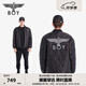 BOY LONDON【太空少年】秋冬男女同款外套黑色老鷹棉服N29007 黑色 M