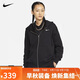 耐克（NIKE）女春秋連帽夾克外套 休閑運動(dòng) 潮流百搭DQ5759-010煤黑XL