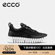 愛(ài)步（ECCO）休閑鞋女 百搭網(wǎng)面透氣輕便耐磨運(yùn)動(dòng)鞋跑步鞋女 靈動(dòng)218263 HL 黑色21826351094 39