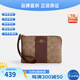 蔻馳（COACH）女包Corner Zip 16拉鏈開(kāi)合女款手拿包手腕包零錢(qián)包禮物送女友 CW854 IMXHE