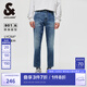 杰克·瓊斯（JACK&JONES）男裝秋季男士牛仔褲時(shí)尚百搭純色水洗貓須修身九分褲男225132012 中牛仔藍(lán)E41 常規(guī) 中牛仔藍(lán)E41 30 170 W30/L30