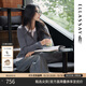 歌力思（ELLASSAY）秋季新款100%綿羊毛格雷系灰假兩件撞色針織衫EWB353M01400 灰撞白 L