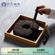 蘇氏陶瓷（SUSHI CERAMICS）普洱茶盒黑茶開(kāi)茶盤(pán)竹制賞茶分茶盤(pán)單層存儲茶盒功夫茶具配件