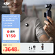 大疆 DJI Osmo Pocket 3 一英寸口袋云臺相機 OP靈眸手持數(shù)碼相機 旅游攝影攝像 直播vlog拍攝 Vlog 套裝（Mic Mini 發(fā)射器碳素黑） 官方標配