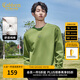 卡賓（CABBEEN）【純棉】高周波LOGO長袖T恤男裝2024秋季新款寬松潮牌打底衫 橄欖綠88 2XL /185/54