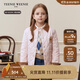Teenie Weenie小熊童裝25年新款秋季男女童休閑夾克棉服外套 粉色 130cm