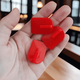 婚慶紅色春節喜慶福字裝飾掛鉤強力粘鉤掛鉤家用掛鉤喜慶小掛鉤 大紅掛鉤免打孔超強承重 U型掛鉤-100個(gè)