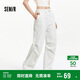 森馬（Semir）休閑褲女抽繩闊腿褲浪漫少女感2025夏季森系碎花長(cháng)褲109325127002