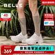 百麗小奶鯨老爹鞋2025新款厚底休閑運動(dòng)鞋D2U1DAM5 米色 36