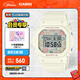 卡西歐（CASIO）BABY-G BGD-565復(fù)古碎花運(yùn)動時尚女士手表防水防震石英手表 禮物 BGD-565RP-7PR