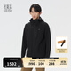 KOLON SPORT【預售】/可隆風(fēng)脊石墨烯軟殼夾克 男子戶(hù)外防潑水防靜電復合外套 LHJK5WNT03-BK 黑色 XL 180/100A