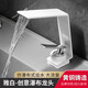 摩豪（Mohao）全銅白色冷熱水龍頭衛(wèi)生間洗手洗臉盆面盆龍頭時尚瀑布式創(chuàng)意龍頭 個性創(chuàng)意龍頭-白色
